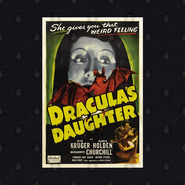 DRACULA'S DAUGHTER - Vampire - 1936 by silentandprecodehorror